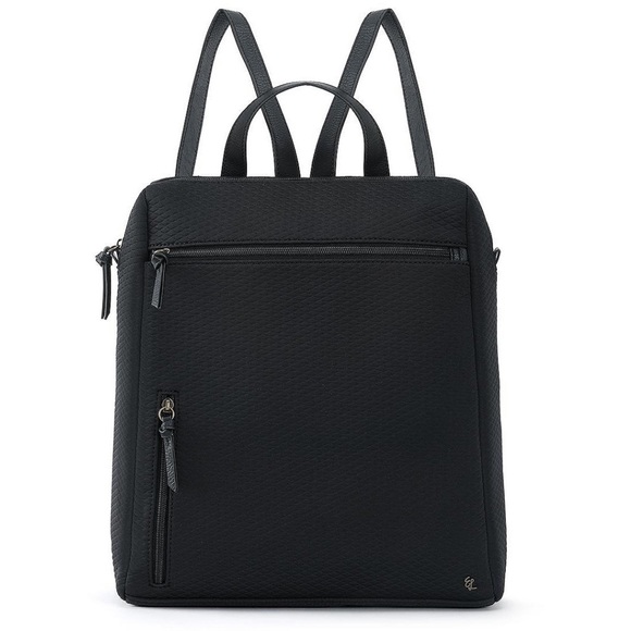 The Sack Elliot Lucca Olvera Backpack in Black - Picture 1 of 3
